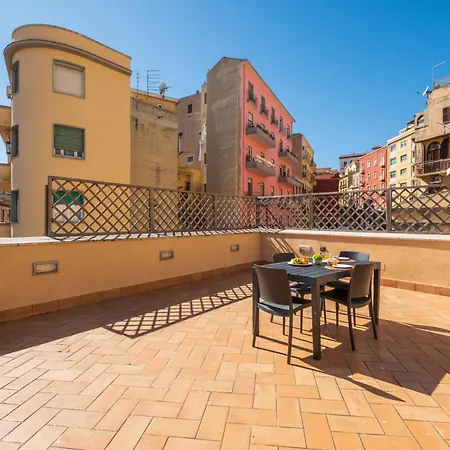 Terrazza Privata- Eleganza Mediterranea In Centro Citta Appartement Cagliari