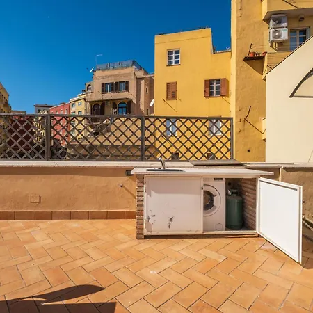 Terrazza Privata- Eleganza Mediterranea In Centro Citta * Cagliari